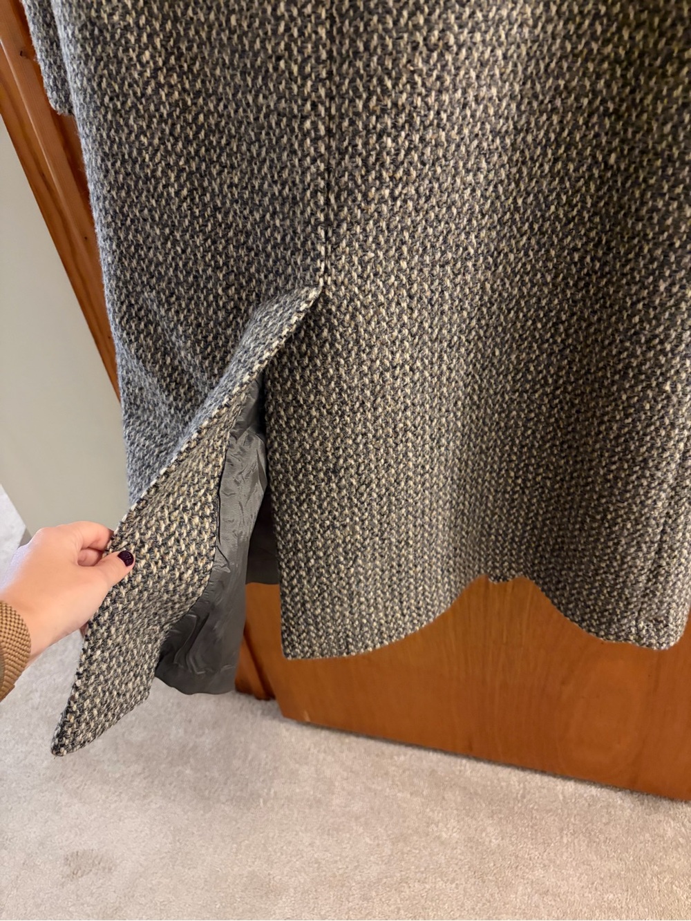 VINTAGE WOOL COAT - SAXTON HALL - Picture 7 of 7